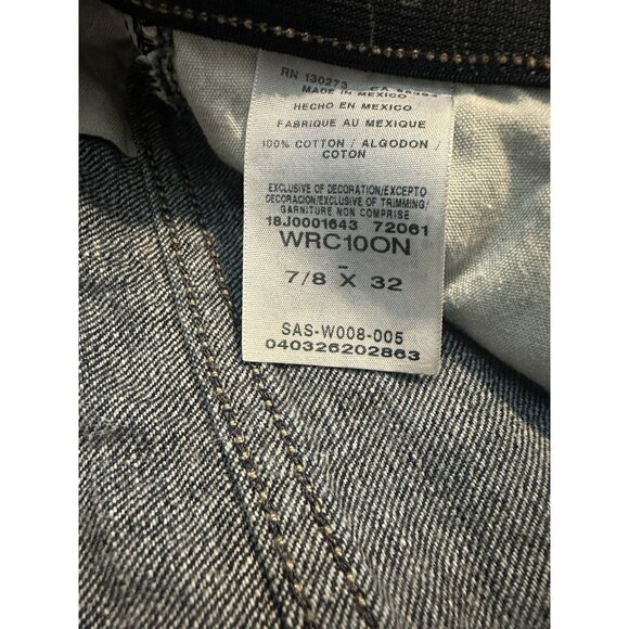 Wranglers Women’s Cash No Gap Waistband Jeans Relaxed Fit Boot Cut Size 7/8 - Picture 8 of 12